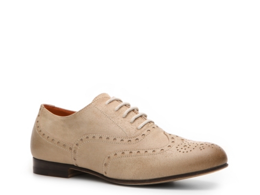 Santoni Suede Oxford