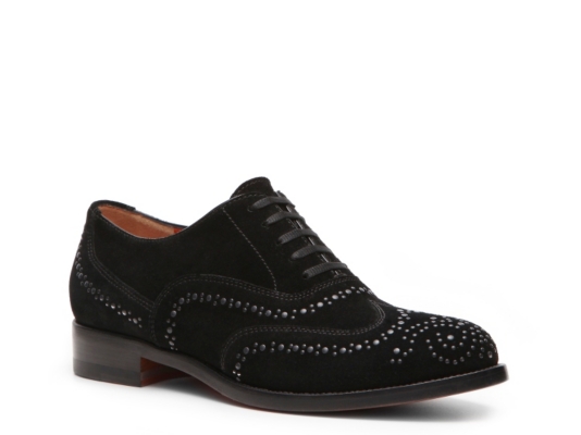 Santoni Suede Oxford