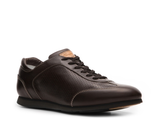 Santoni Leather Sneaker