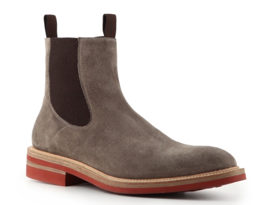 Santoni Suede Mid Boot