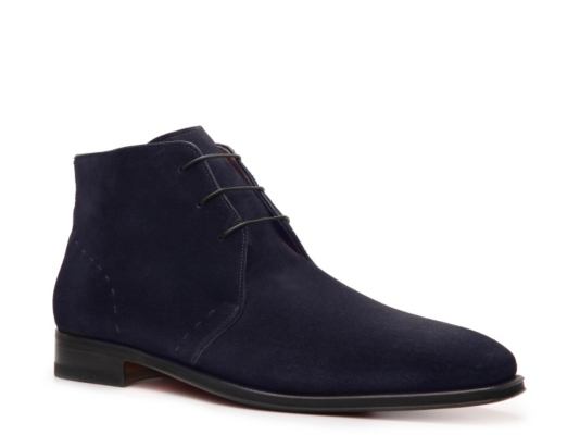 Santoni Suede Chukka Boot