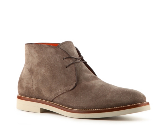 Santoni Suede Chukka Boot