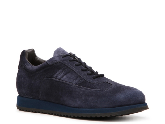 Santoni Suede Sneaker