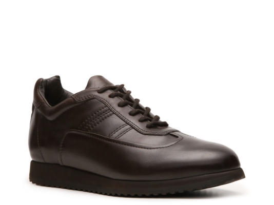 Santoni Leather Sneaker