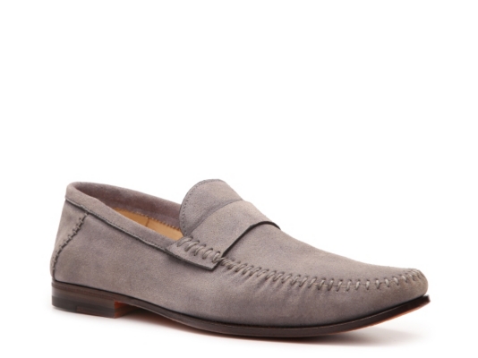 Santoni Suede Loafer