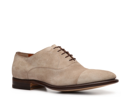 Santoni Goodyear Suede Oxford