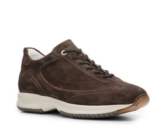Santoni Suede Sneaker