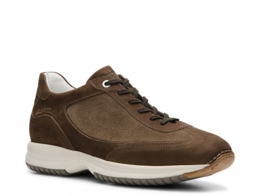 Santoni Suede Sneaker