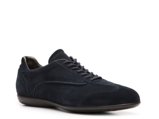Santoni Suede Sneaker