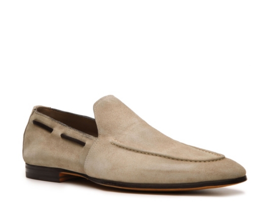 Santoni Suede Loafer