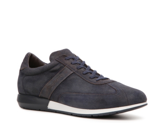 Santoni Suede Sneaker