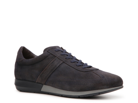 Santoni Suede Sneaker