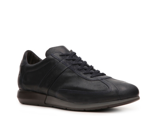 Santoni Leather Sneaker