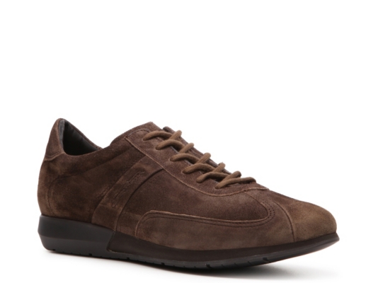 Santoni Suede Sneaker