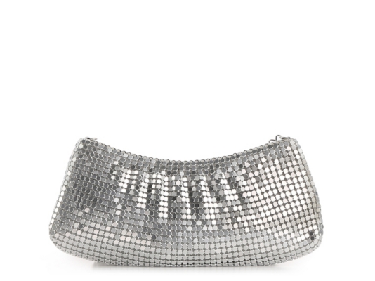 Lulu Townsend Metal Mesh Mini Clutch