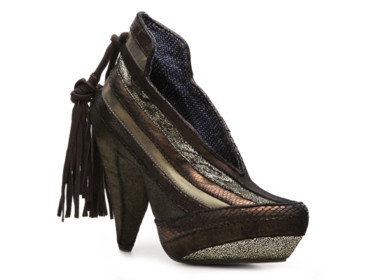 Irregular Choice Half Eaten Apple Bootie