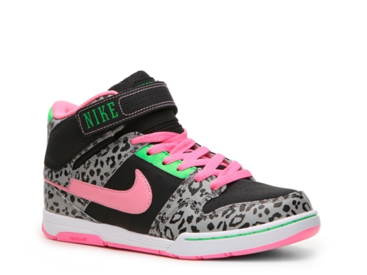 Nike Air Morgan II Mid Animal Print Sneaker