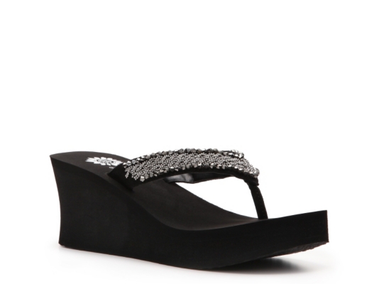 Yellow Box Ana Wedge Sandal