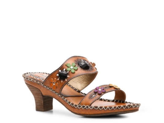 Spring Step Via Sandal