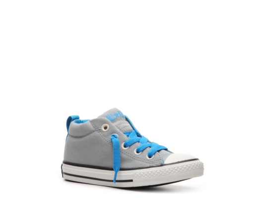 Converse Chuck Taylor Street Mid Boys' Toddler & Youth Slip-On Sneaker