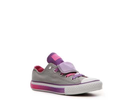 Converse All Star Double Tongue Girls' Toddler & Youth Sneaker