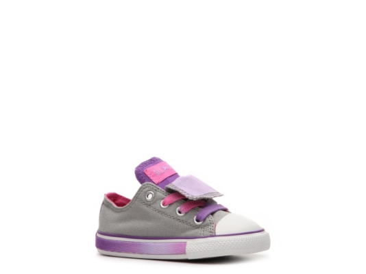 Converse All Star Double Tongue Girls' Infant & Toddler Sneaker