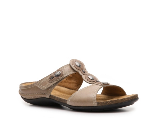 Clarks Unstructured UnSurf Flat Sandal