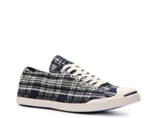 Converse Jack Purcell Plaid Slip-On Sneaker