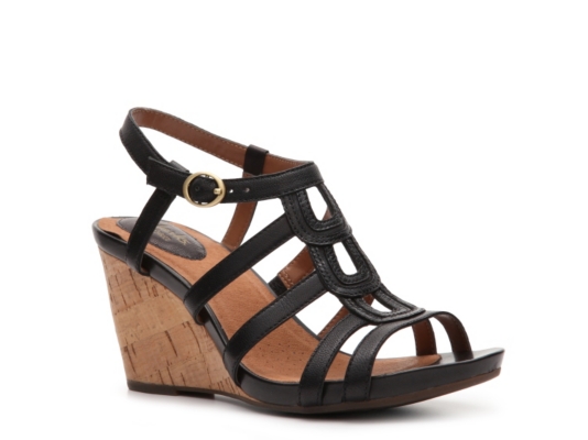 Clarks Kyna Wise Wedge Sandal