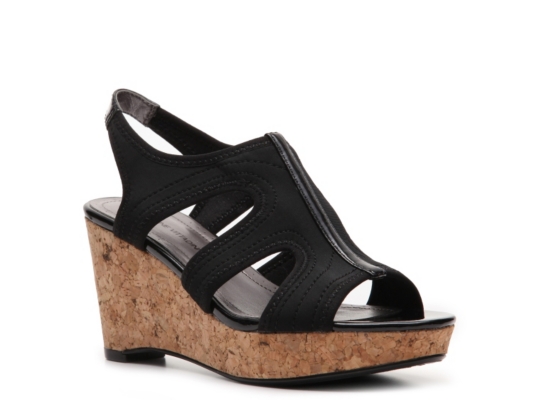 Adrienne Vittadini Clint Wedge Sandal