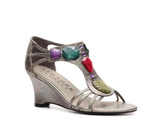 New York Transit Must Do Wedge Sandal