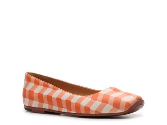 Bottega Veneta Printed Leather Flat