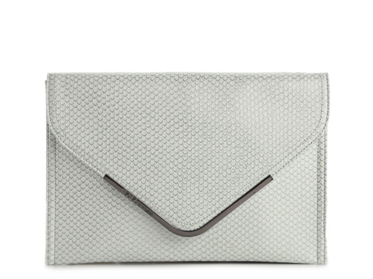 BCBGeneration Rayna Snakeskin Clutch