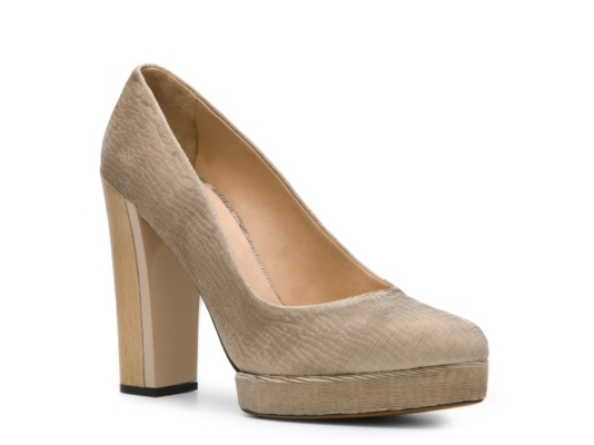 Calvin Klein Collection Dayana Fabric Platform Pump