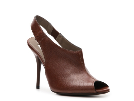 Calvin Klein Collection Kody Leather Slingback Pump