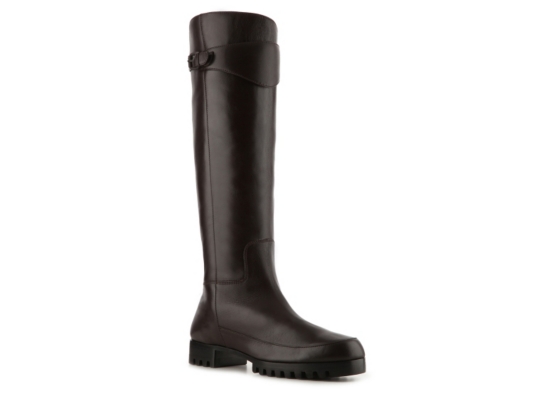 Calvin Klein Collection Zuzana Leather Riding Boot