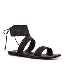calvin klein suede flats