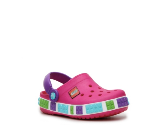 Crocs Lego Crocband Girls' Infant, Toddler & Youth Clog