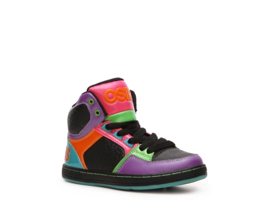 Osiris Crooklyn Girls' Youth Hi-Top Skate Shoe