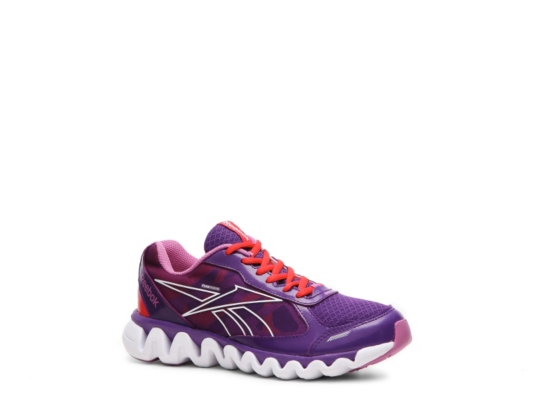 Reebok ZigLite Rush Girls' Youth Lightweight Running Shoe