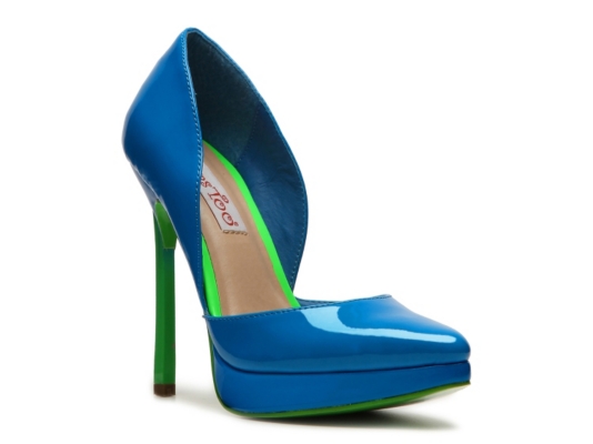 2 Lips Too Too Thrust Neon Pump