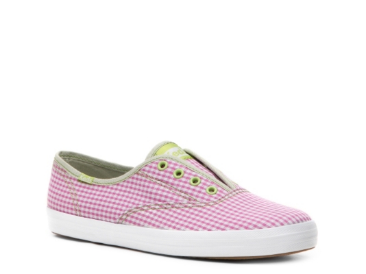 Keds Champion Laceless Gingham Print Sneaker