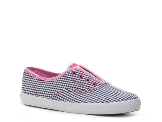 Keds Champion Laceless Gingham Print Sneaker
