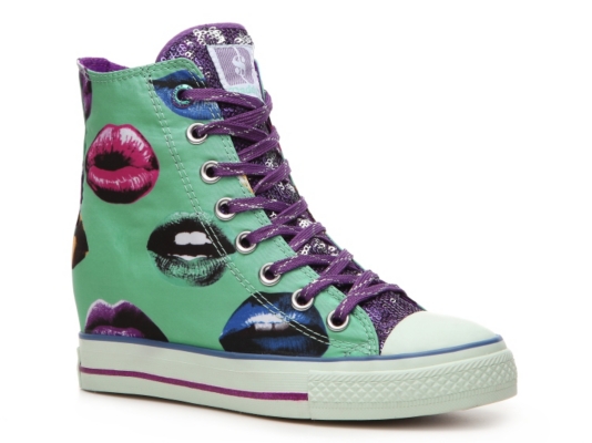 Daddy's Money Gimme Kisses Wedge Sneaker