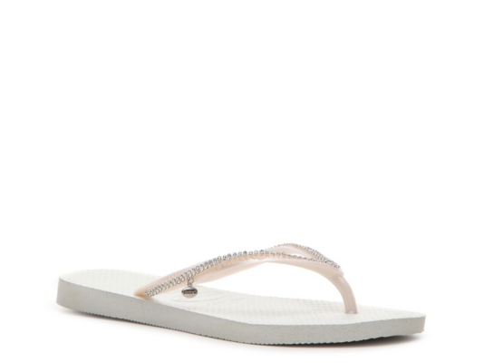 Havaianas Slim Crystal Embellished Flip Flop