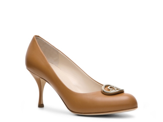 Bally Hazel Leather Logo Pump