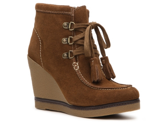Mia Hazel Wedge Bootie