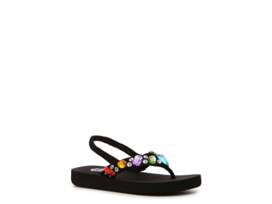 BYYB by Yellow Box Leigh Girls' Infant & Toddler Flip Flop