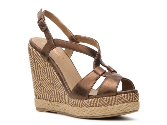 Gomax Gold Dust-02 Wedge Sandal | DSW