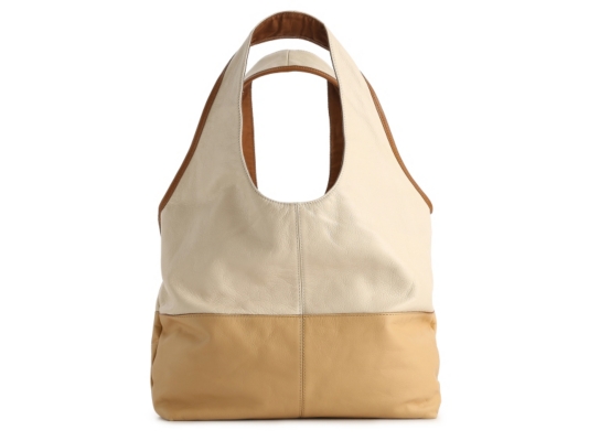 Levity Leather Color Block Tote